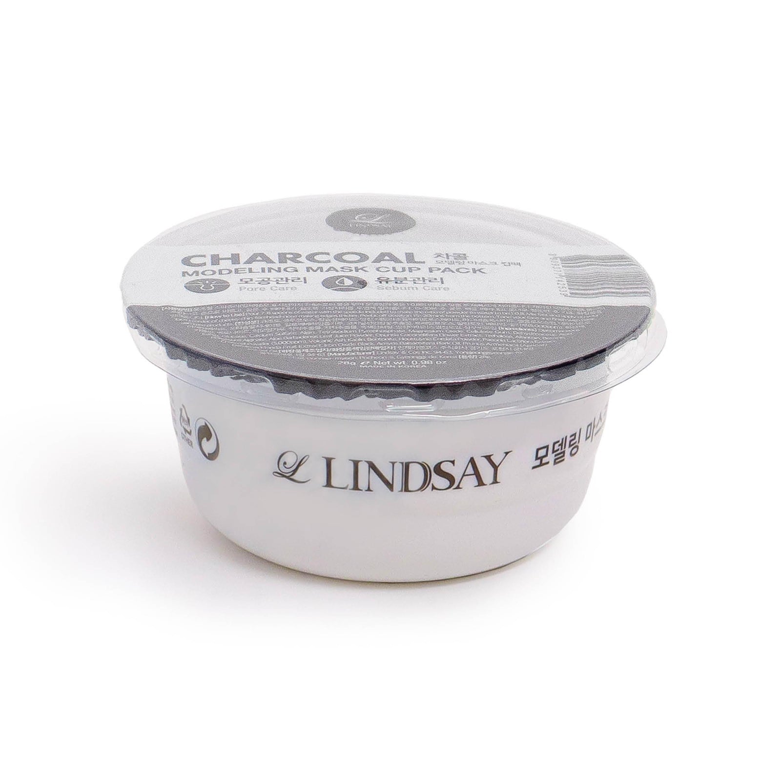 Lindsay Modeling Mask Cup Pack Charcoal 28g