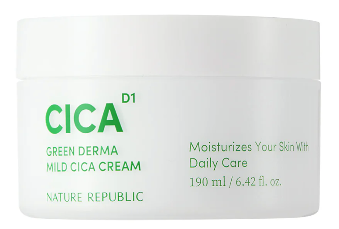 Nature Republic Green Derma Mild CICA Cream 190ml