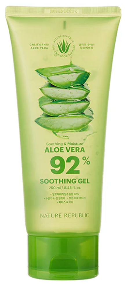 Nature Republic Soothing & Moisture Aloe Vera 92% Soothing Gel (Tube) 250ml