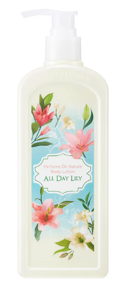 Nature Republic Perfume De Nature Body Lotion Allday Lily 345ml
