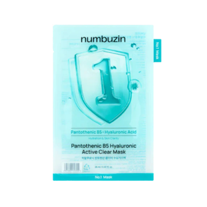 Numbuzin No.1 Pantothenic B5 Hyaluronic Active Clear Mask