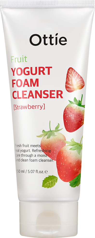 Ottie Fruit Yogurt Foam Cleanser (Strawberry) 150ml