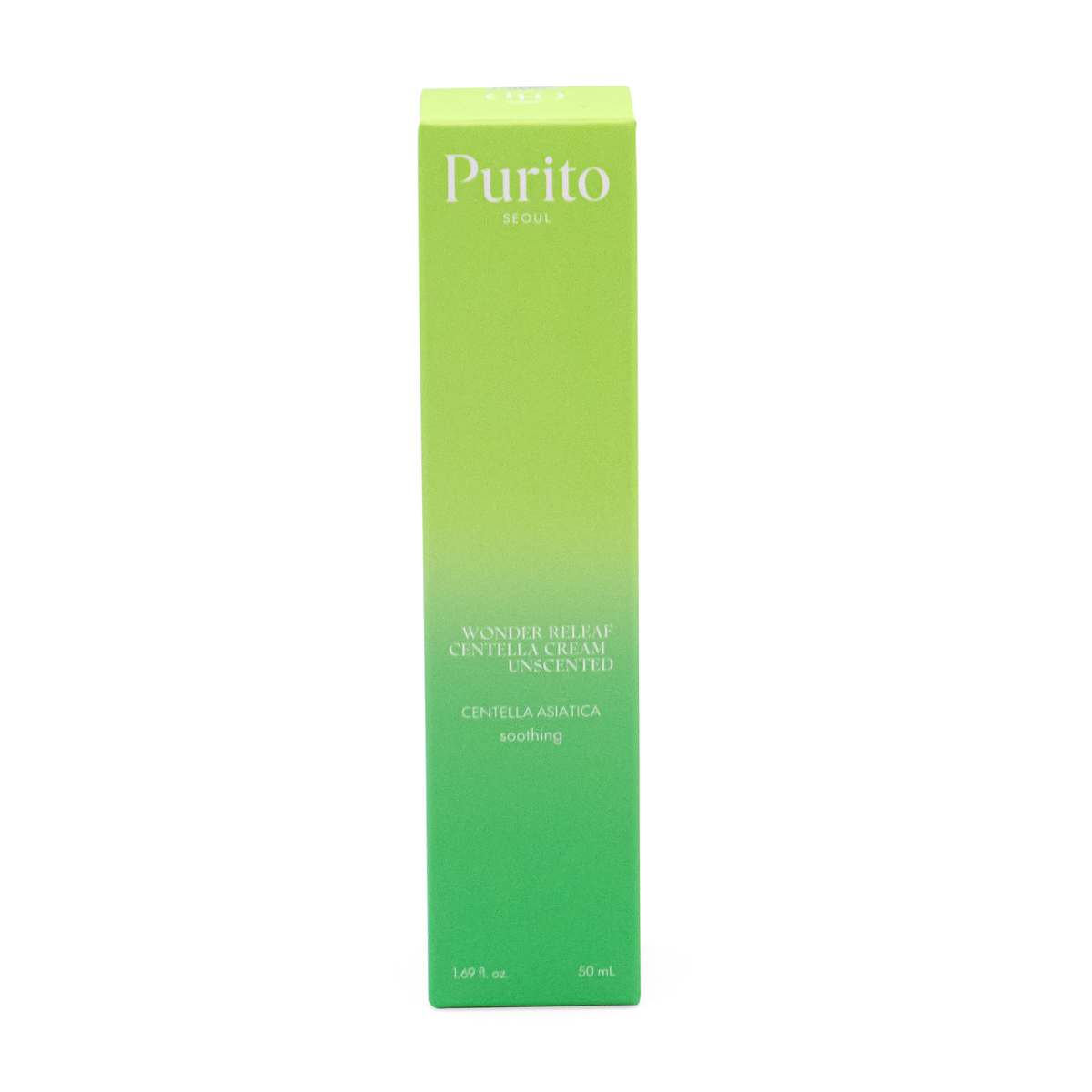 Purito Seoul Wonder Releaf Centella Cream Unscented 50ml mit Verpackung