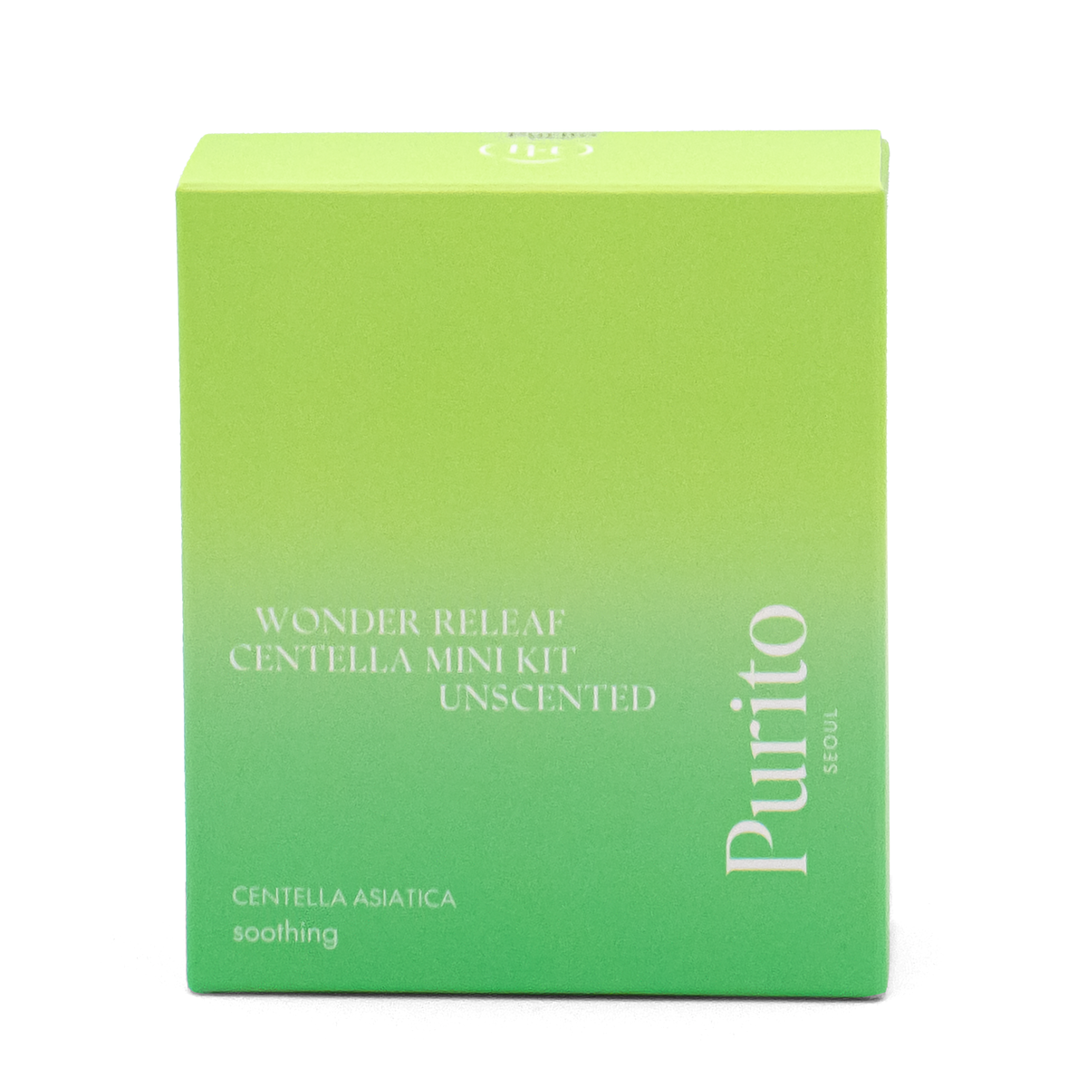Purito Seoul Wonder Releaf Centella Mini Kit Unscented Packung von vorne