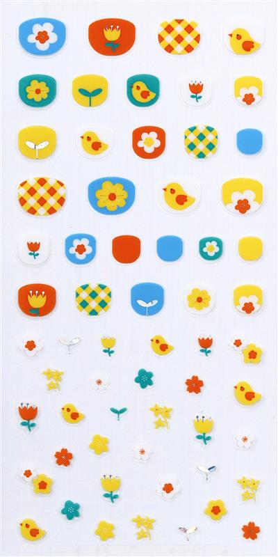 Shine B Nail Sticker - Mini Gelica-Picnic Day