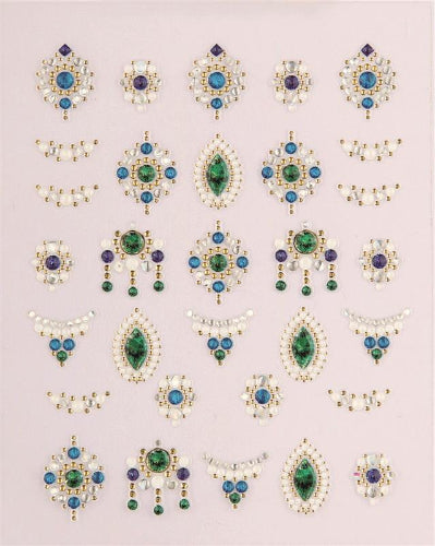 Shine B Nail Sticker - Wannabe Grace: Emerald Fantasy