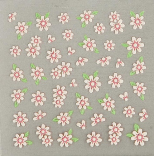 Shine B Nail Sticker - Real 3D: Begonia