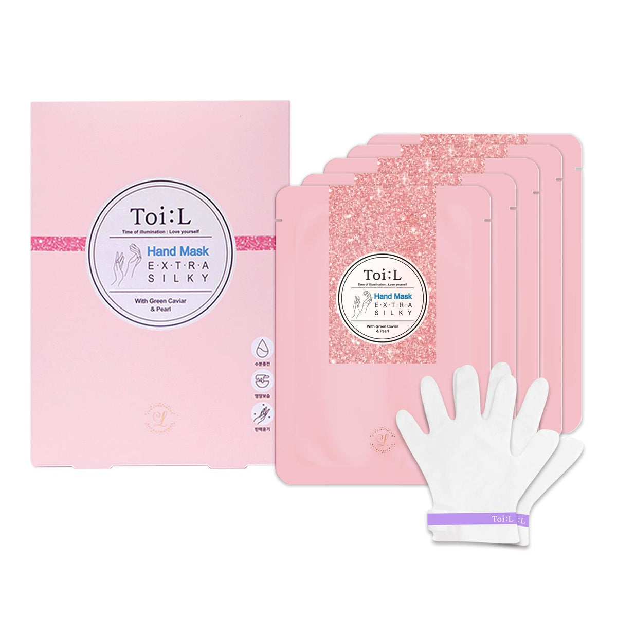 Toi:L Extra Silky Hand Mask 16ml 1pcs 