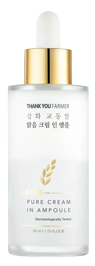 Thank You Farmer Rice Pure Cream in Ampoule 50ml