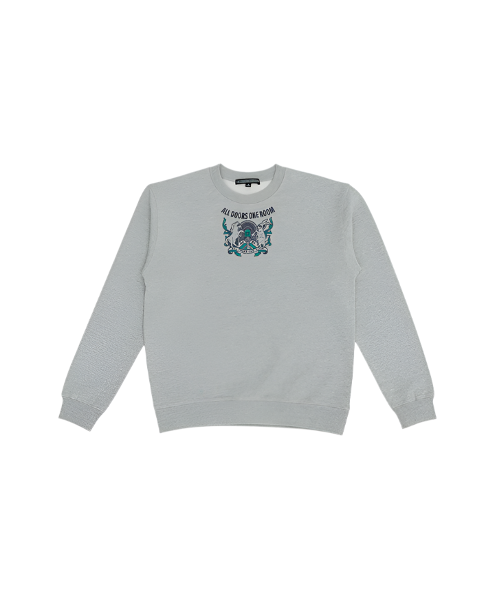 NewJeans - SWEATSHIRT (MELANGE GREY), L