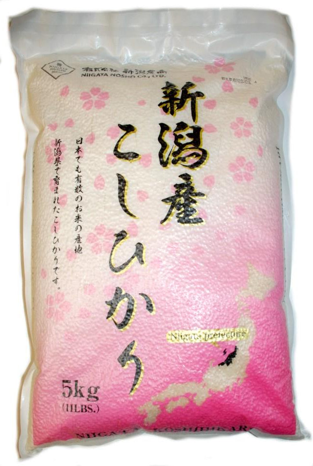 Niigata Koshihikari Reis - Japanischer rundkörniger Reis, 5Kg von Niigata Noen