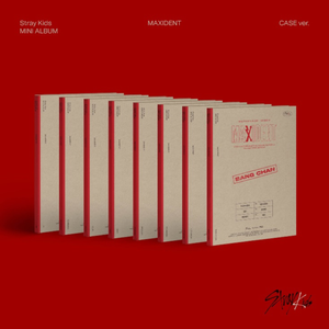 STRAY KIDS - MAXIDENT (CASE Ver.) (Version aléatoire)