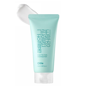 Ottie Green Tea Hyalu Cleansing Foam 120ml