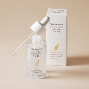 Thank You Farmer Rice Pure Niacinamide Capsule Serum 30ml