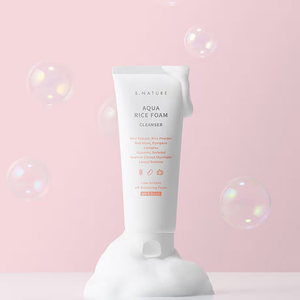 S.NATURE Aqua Rice Foam Cleanser 160ml
