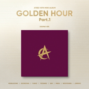 ATEEZ - GOLDEN HOUR : PART.1 (Digipack Ver.) (Random Ver.) Random