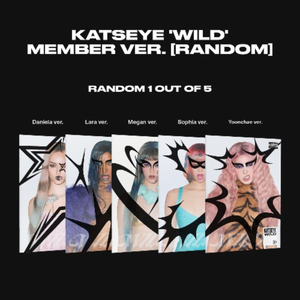KATSEYE-3rd EP Album WILD (Member Ver.) Random