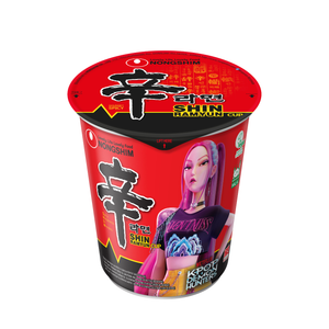 Nouilles instantanées Shin Ramyun Cup de Nongshim 68 g, végétaliennes