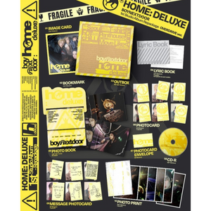 BOYNEXTDOOR -  1st Studio Album Repackage HOME : DELUXE (HAZE Ver. / OVERDRIVE Ver. / SPARK Ver.) Random
