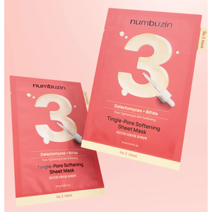 Numbuzin No.3 Tingle-Pore Softening Sheet Mask