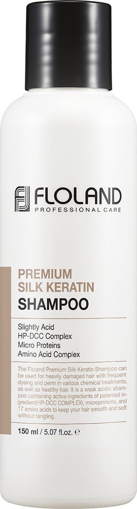 Ottie Floland Premium Silk Keratin Shampoo 150ml