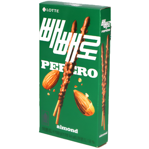 Pepero Choco Mandel Sticks 32g von Lotte