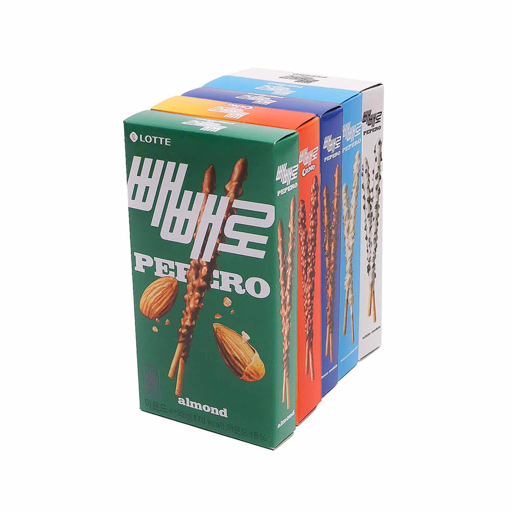 5er-Pack Pepero Sticks Mix von Lotte