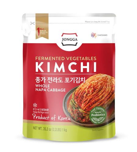 Pogi Kimchi 1kg von Jonggajib - Chinakohl Kimchi am Stück