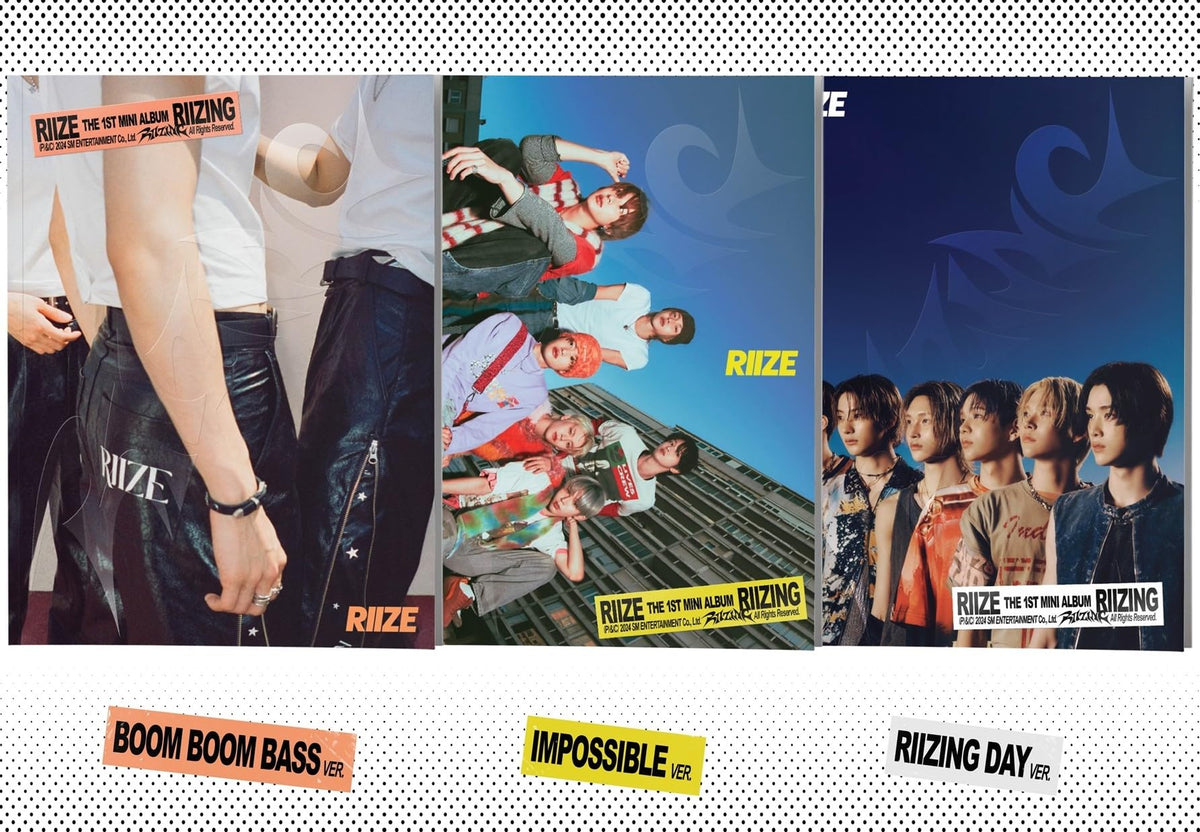 RIIZE - 1ST MINI ALBUM [RIIZING] (PHOTO BOOK VER.) Random