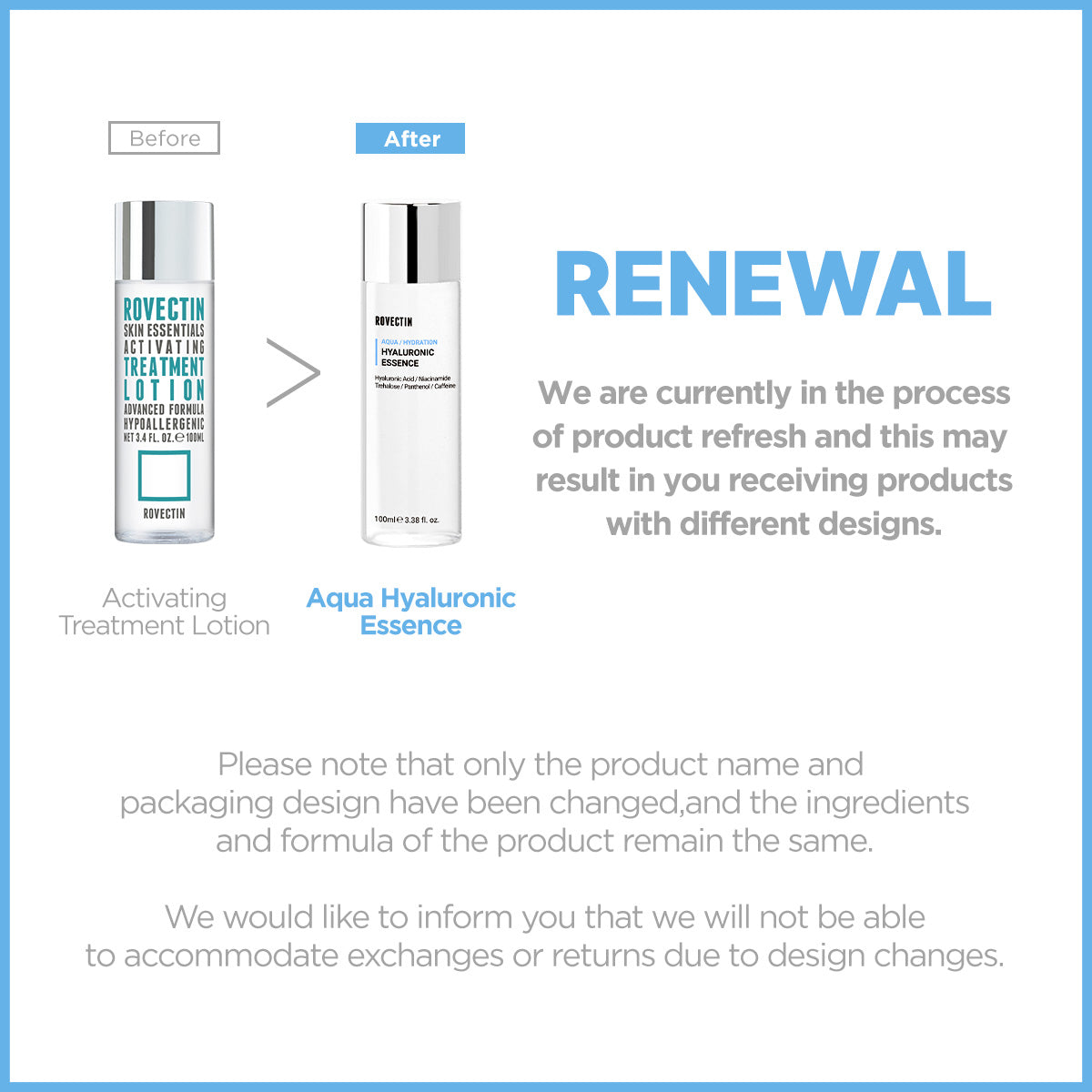 Rovectin Aqua Hyaluronic Essence 180ml