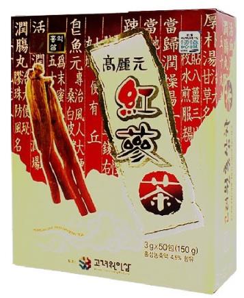 Roter Ginseng Tee 150g von Goryeo