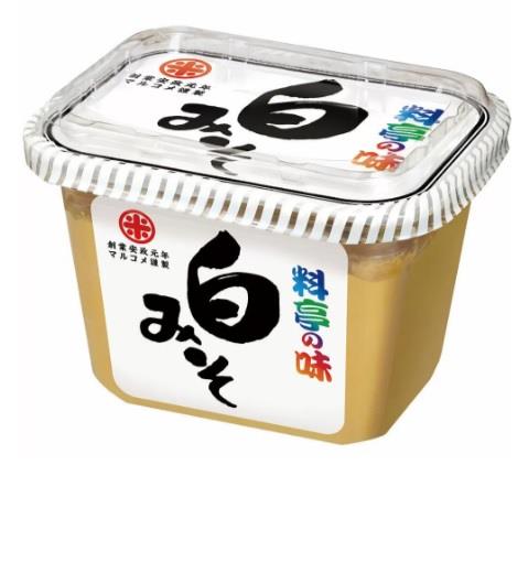 Ryotei no Aji SHIRO MISO Helle Sojabohnenpaste 375g von Marukome