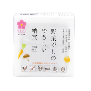 Natto avec sauce 3x40g Hokkaido Hamanasu 