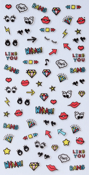 Shine B Nail Sticker Cuevly - Like You