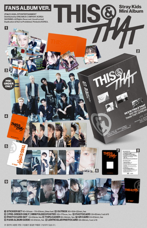 Stray Kids - 10th Mini Album THIS & THAT (FANS ALBUM VER.)