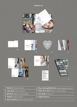 [앨범] NMIXX - 첫 번째 정규 앨범 [Blue Valentine] (플랫폼 앨범 POCAALBUM Ver.) (Blue Ver. / Valentine Ver. / Chaos Ver.)