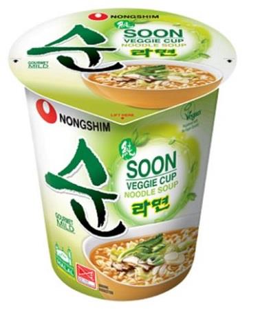 Soon Veggie Ramen Cup Mild 67g von Nongshim