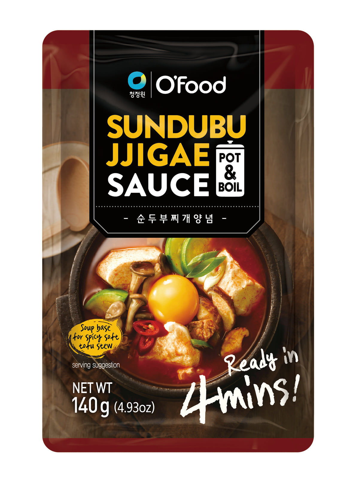 Sundubu Jjigae Sauce 140g von Daesang - Koreanisches Eintopf-Erlebnis