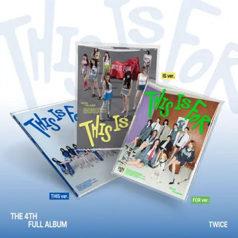 TWICE - 4th Full Album [THIS IS FOR] Album Random