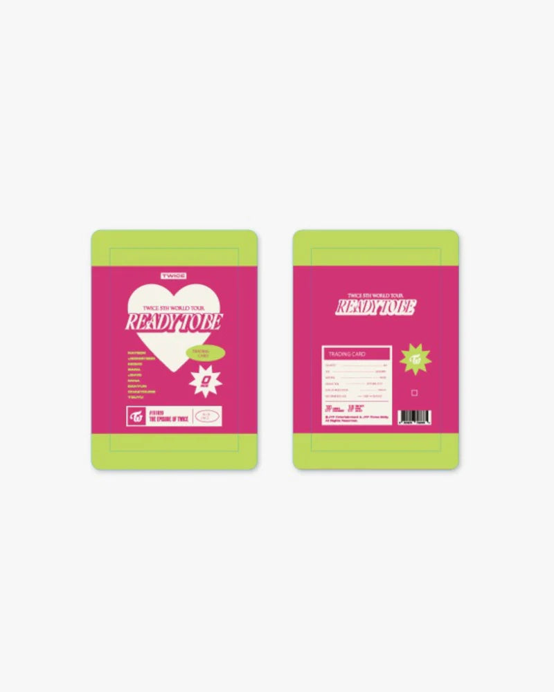 TWICE - 5 Random Trading Cards Set : 2023 READY TO BE - World Tour