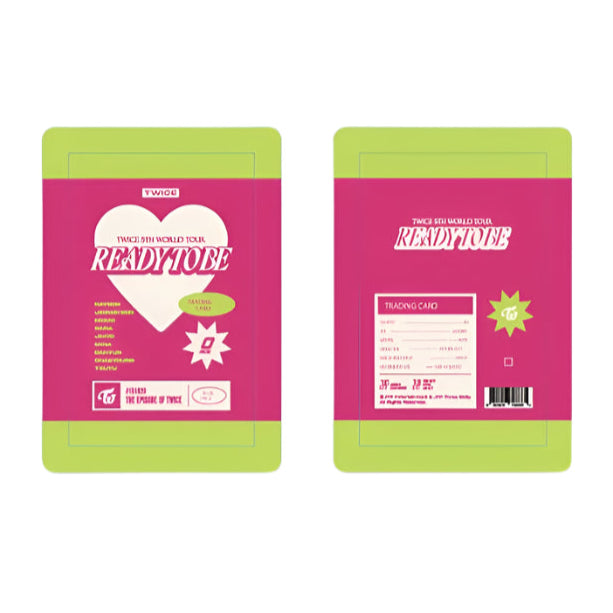 TWICE - 5 Random Trading Cards Set : 2023 READY TO BE - World Tour