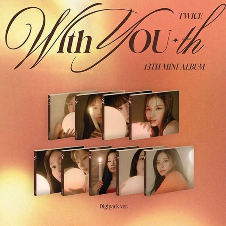 TWICE - WITH YOU-TH (DIGIPACK VER.) Album Random