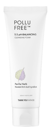 Thank You Farmer Pollufree 5.5 pH-Balancing Cleansing Foam 120ml