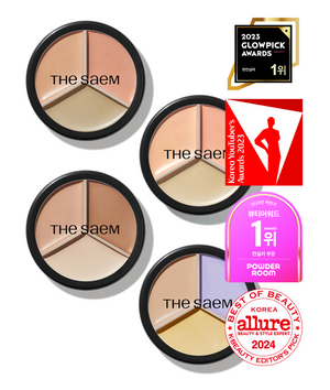 The Saem Cover Perfection Triple Pot Concealer 4.5g x 3