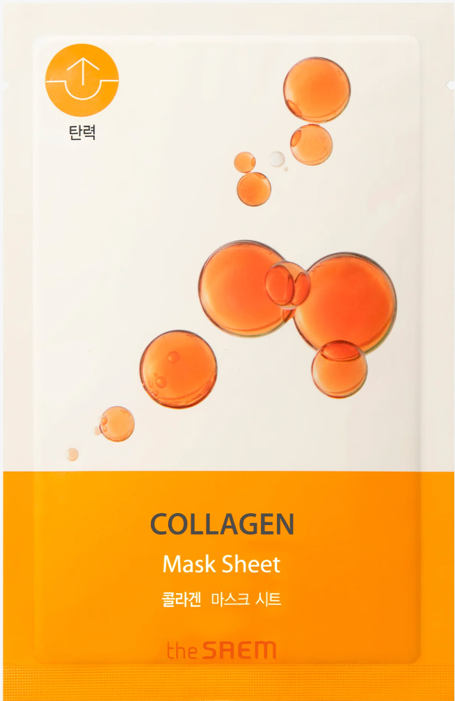 The Saem Bio Solution Firming Collagen Mask Sheet Gesichtsmaske 20g 