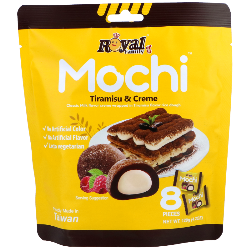 Tiramisu and Cream Mochi 120g von Royal Family - Reiskuchen