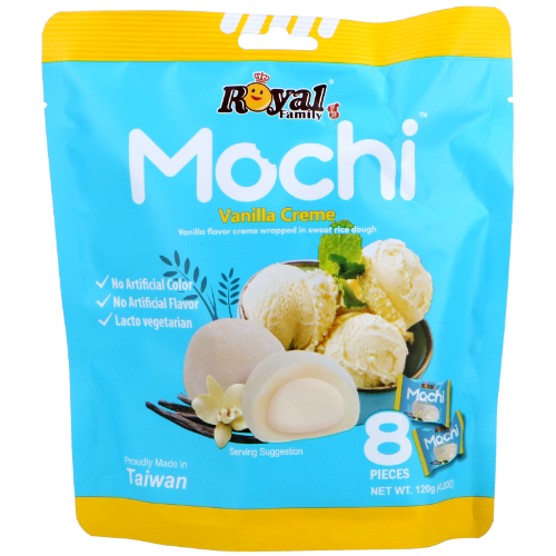 Vanilla Cream Mochi 120g von Royal Family - Reiskuchen