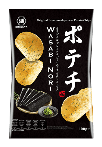 Wasabi Nori Kartoffelchips 100g von Koikeya – Exotischer Snack