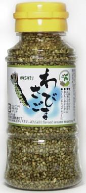 Wasabi flavored Goma 80g geröstete Sesamsamen von Toho Shokuhin