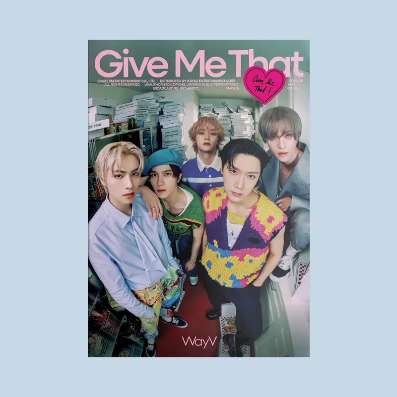 WAYV - 5TH MINI ALBUM [GIVE ME THAT] (PHOTOBOOK VER.)